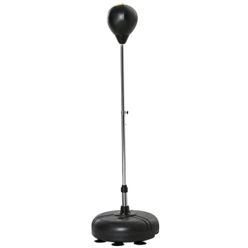 Soozier Reflex Bag with Stand, Freestanding Punching Bag Set with Speedball and Gloves, 52.4