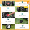 Ride on Tractor for Kids, Pedal Excavator Ride on Toy for 3 Year Old, Yellow