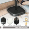 Patio Umbrella Base, 24 lb Heavy Duty Concrete Umbrella Stand, Market Table Umbrella Base Holder for Outdoor, Black