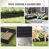 L-Shaped Raised Garden Bed, 82