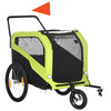 2-in-1 Dog Bike Trailer for Large Dogs, Green