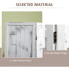 Screen Divider Room Divider Screen with Foldable Design for Indoor Bedroom Office 5.5' Rustic White