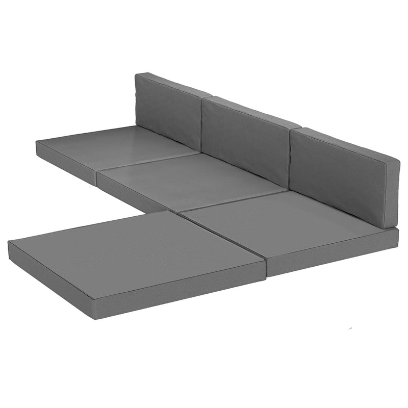 Patio Furniture Cushions Water-Repellent Outdoor Loveseat Cushion Removable Covers 23.6