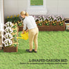L-Shaped Raised Garden Bed, 82