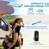 10' x 7' Water Floating Dock, Rafting Inflatable Island with Air Pump and Backpack for Pool, Beach, Ocean, Blue