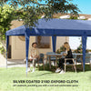 10' x 20' Outdoor Pop Up Canopy Tent Party Tent Instant Shelter W/ Carrying Bag
