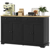 Modern Sideboard, Buffet Cabinet with Storage Drawers, Adjustable Shelves for Living Room, Dining Room, Entryway