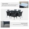 Garden Dining Set with Cushions