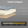 3‑in‑1 Convertible Sofa Bed, Pull Out Sleeper Sofa with USB Charging, Adjustable Backrest, Side Pockets