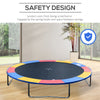 Soozier Trampoline Pad, 14FT Replacement Trampoline Safety Pad Mat Spring Cover, Water-Resistant, UV-Resistant, Tear-Resistant, No Holes for Pole, Colorful