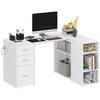 L Shaped Desk, 55