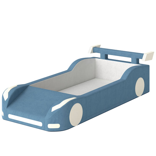 Climbing Toys for Toddlers, Foam Climbing Block Convert to Ball Pit or Toddler Bed for Gross Motor, 18-72 Months, Blue