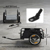 Soozier Bike Cargo Trailer, Bicycle Trailer Wagon Cart with Quick Release 16