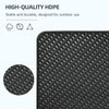 4PCs Cantilever Umbrella Base Weights for Offset Banana Parasol, HDPE Water or Sand Filled Patio Umbrella Weights for Cross Base Stand with Built-in Handles, Black