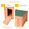 Clapier en bois, cage à lapin, maison extérieure pour chat, cage pour cochon d'Inde, abri pour canard, utilisation intérieure/extérieure, 20