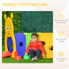 Qaba Lion Design Tunnel for Kids to Crawl Through, for 3-6 Years, Multicoloured
