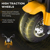 Kids Electric Motorcycle 6V Battery Powered Ride-On Dirt Bike 3-Wheels Motorbike Yellow