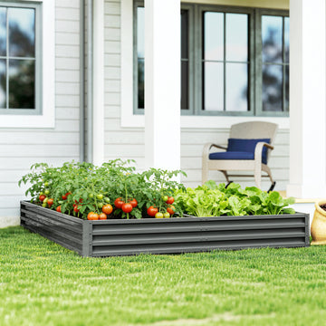 L-Shaped Raised Garden Bed, 82
