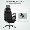 Ergonomic Executive High Back Office Chair with Footrest,Lumbar Support,Grey