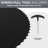 Soozier Trampoline Replacement Mat, Fits 14' Trampoline w/ 80 V-Hooks & 5.5