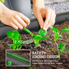7.9 x 2 x 1ft Galvanized Raised Garden Bed Kit, Metal Planter Box with Safety Edging, Dark Grey