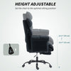 Desk Chair, Computer Office Chair with Footrest, Adjustable Backrest and Headrest