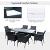 Garden Dining Set with Cushions