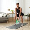 Soozier 35 lb Soft Kettlebell, Sand Filled Weight with Grip Handle, Solid Kettlebell Weight for Full Body Workout, Green