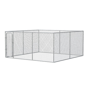 172.2 Sq. Ft. Dog Playpen Outdoor with Galvanized Steel Frame, for Small and Medium Dogs, 13' L x 13' W x 5.9' H
