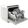 Portable Dishwasher, Counter Dishwasher with 4 Place Settings, 5 Washing Programs, Air-Dry Function, 6L Water Tank