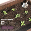 3-Tier Wooden Raised Garden Bed with Legs, 23.6