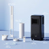 10,000 BTU Moible Air Conditioner 440 Sq. Ft., Dehumidifier Fan Auto Sleep with 24H Timer On/Off, Window Kit
