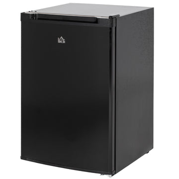 Upright Freezer, 3 Cu.Ft Mini Freezer with Reversible Single Door, Adjustable Thermostat for Home, Dorm, Silver