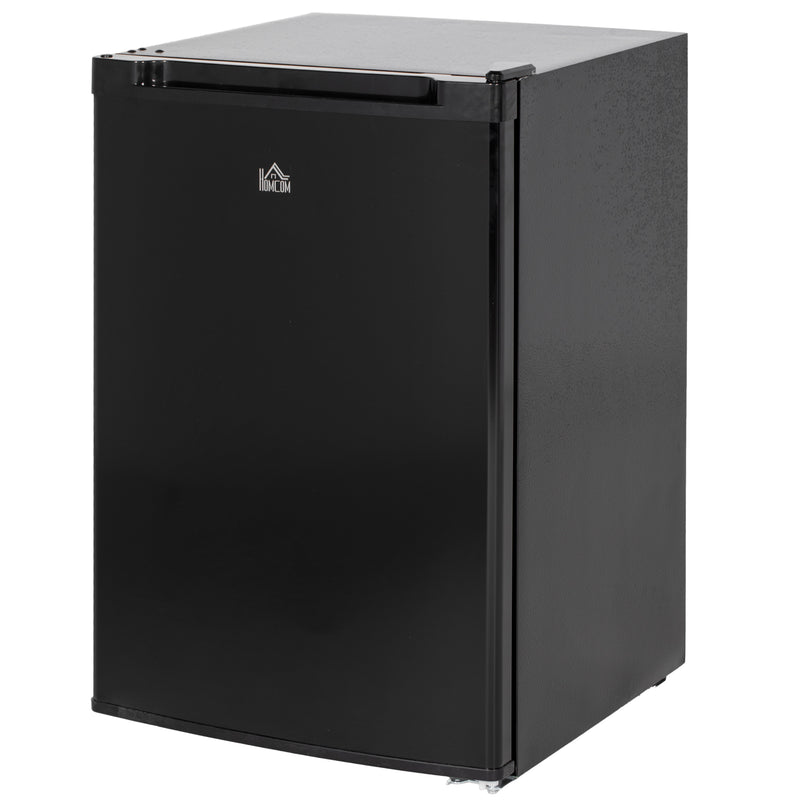 Upright Freezer, 3 Cu.Ft Mini Freezer with Reversible Single Door, Adjustable Thermostat for Home, Dorm, Silver