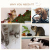 4Pcs Cat Wall Shelf with Scratching Posts, Hammock, Steps, Platforms, Cat Shelves for Relaxing, Sleeping, Jumping, Cat Wall Climber for Indoor Cats, Beige