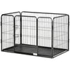 4 Panels Dog Playpen, Heavy Duty Dog Fence, 28