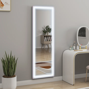 LED Mirror with Dimmable and 3 Colour Lights, 64