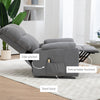Lift Chair for Seniors, Microfibre Upholstered Electric Recliner Chair with Remote, Quick Assembly, Grey
