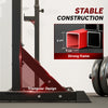 Soozier 2-Piece Barbell Rack, 53.5