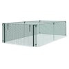 8' x 4' Plant Protection Cage with Zipper Roll-Up Door, Plant Protector from Animals with Galvanised Steel Frame