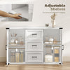Sideboard with 3 Drawers and 2 Doors, 47