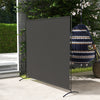 Single Panel Room Divider, UV30+ Privacy Screen, Indoor Outdoor Privacy Panel with Stable Base