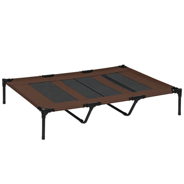 Elevated Dog Bed, Raised Dog Cot for XL Sized Dogs, Indoor & Outdoor, 48
