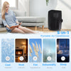 14000 BTU 5-in-1 Portable Air Conditioner with Cool, Heat, Dehumidifier, Fan, Sleep, WiFi Voice Control