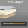 3‑in‑1 Convertible Sofa Bed, Pull Out Sleeper Sofa with USB Charging, Adjustable Backrest, Side Pockets