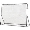 Soozier 8' x 6' Soccer Rebounder Net with 5 Adjustable Angles for Backyard Park Training Practice