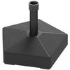 Patio Umbrella Base Holder, Heavy Duty Outdoor Umbrella Stand Base, Poolside, Black