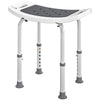 Height Adjustable Shower Chair Padded Bath Seat for Senior,