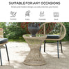 Wicker Outdoor Coffee Table, 18