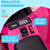 6V Quad Kids Electric Car with Wear-resistant Wheels, for Boys and Girls Aged 18-36 Months, Pink